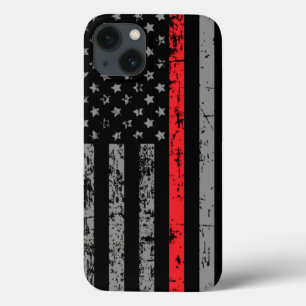 Firefighter Thin Red Line American Flag Feuerwehrm Case-Mate iPhone Hülle