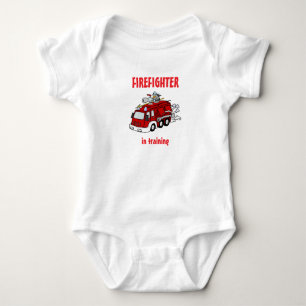 Firefighter Training Baby Bodysuit Strampler