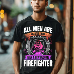 Firefighter unterstützt Gleichheitsabschlag T-Shirt