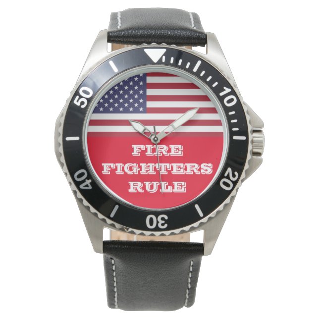 FIREFIGHTERREGELUNG ARMBANDUHR (Vorderseite)