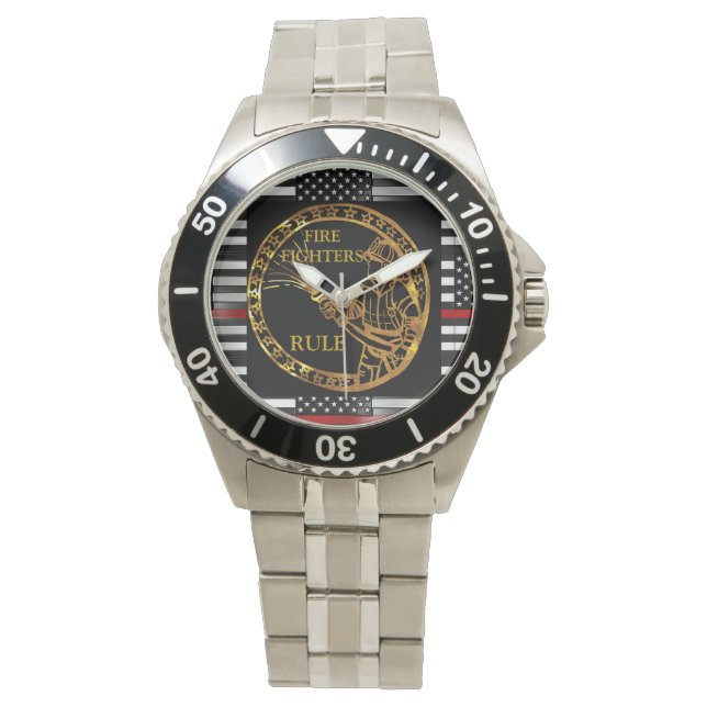 FIREFIGHTERS ARMBANDUHR (Vorderseite)