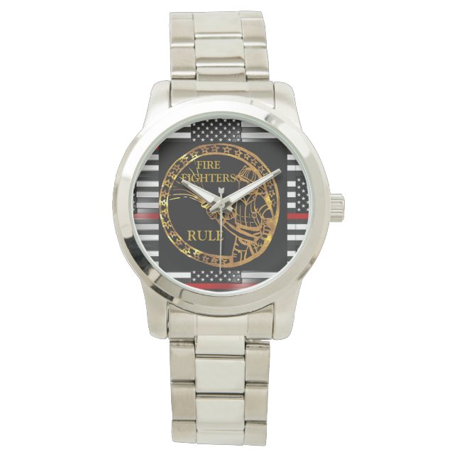 FIREFIGHTERS ARMBANDUHR (Vorderseite)