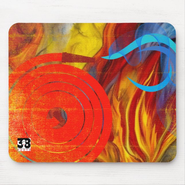 Firefighters Flare Mousepad (Vorne)
