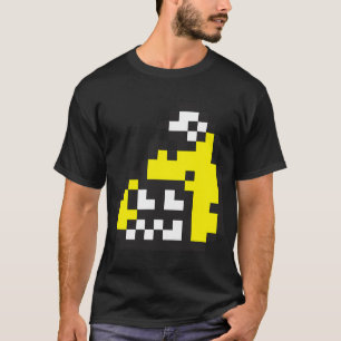 Firefin Grau 8-Bit FishFry T-Shirt
