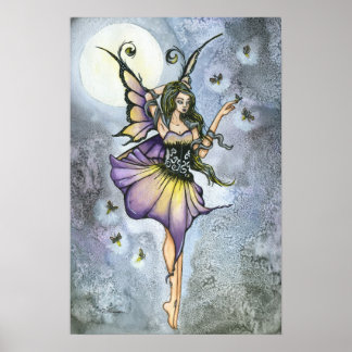 Fireflies Art Print von Ashley Thieszen Poster