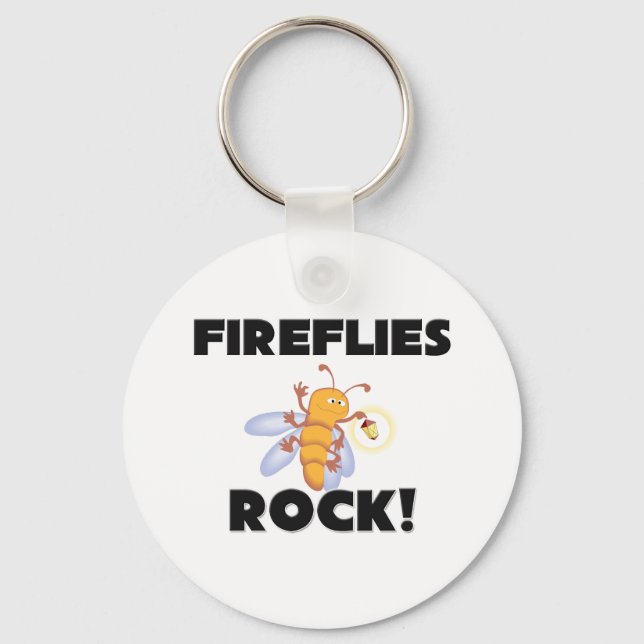 Fireflies Rock Schlüsselanhänger (Vorderseite)