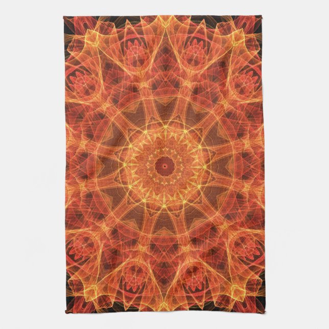 fireflower geschirrtuch (Vertikal)