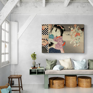 Firefly Cage - Ukiyo-e Vintag Japanisch Leinwanddruck