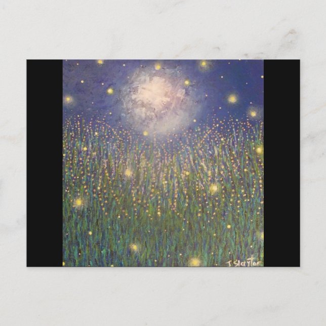 Firefly Charm Postcard Postkarte (Vorderseite)