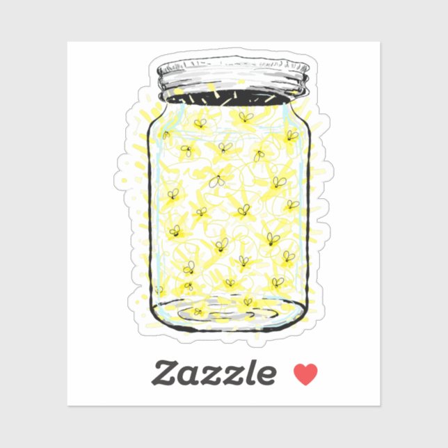 Firefly Frenzy Aufkleber (Blatt)