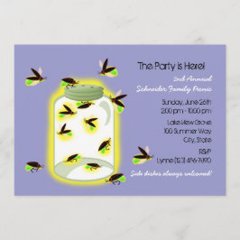 Firefly Frolic Party Einladung