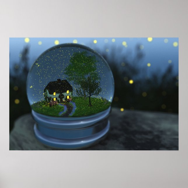 Firefly Globe Print Poster (Vorne)