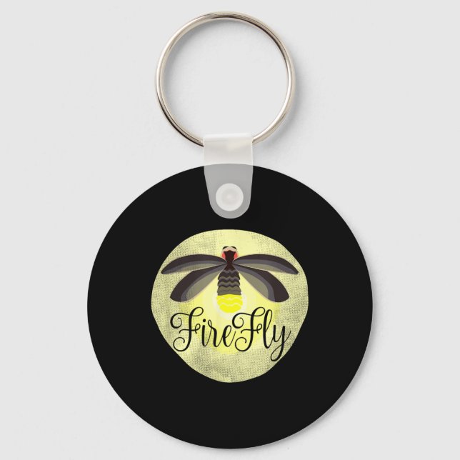 Firefly Lightning Bug Summer Gift Schlüsselanhänger (Vorderseite)