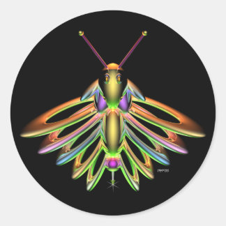 Firefly Runder Aufkleber