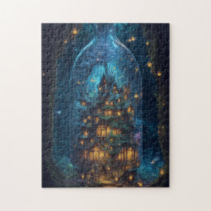 Firefly Village Fantasy Digital Art