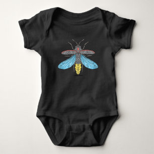 Firefly (vivid) - Baby Bodysuit Baby Strampler