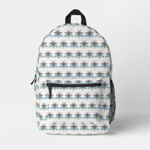 Firefly (weiß) - Backpack Bedruckter Rucksack