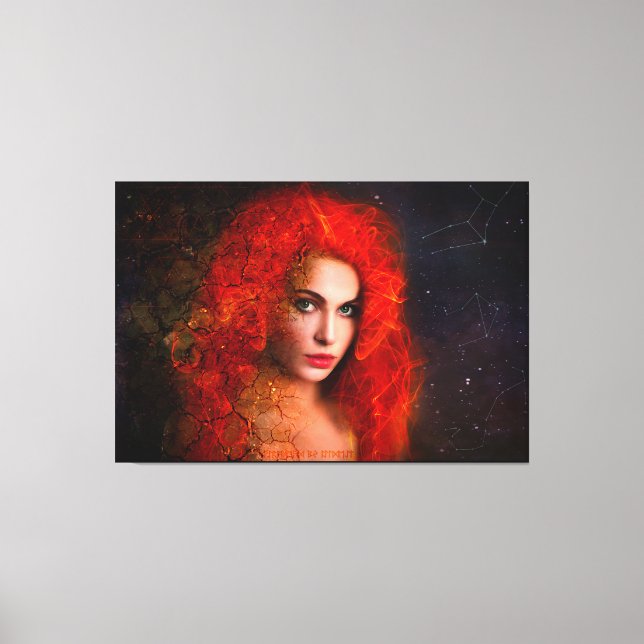 FIREHEAD LEINWANDDRUCK (Vorderseite)