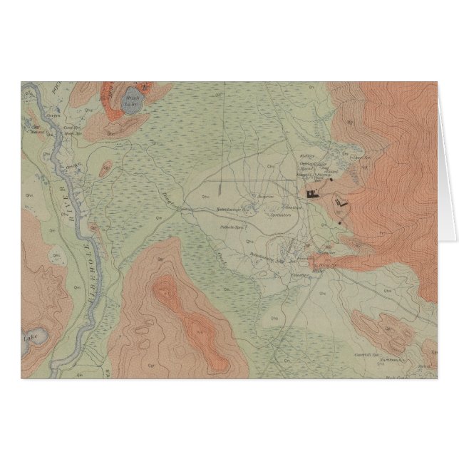 Firehole Geyser-Becken (Vorderseite (Horizontal))