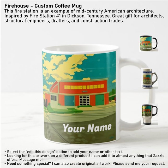 Firehouse - Custom Coffee Mug (Créateur téléchargé)