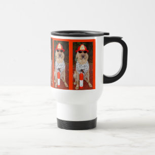 Firehouse-Hundereise-Tasse Reisebecher
