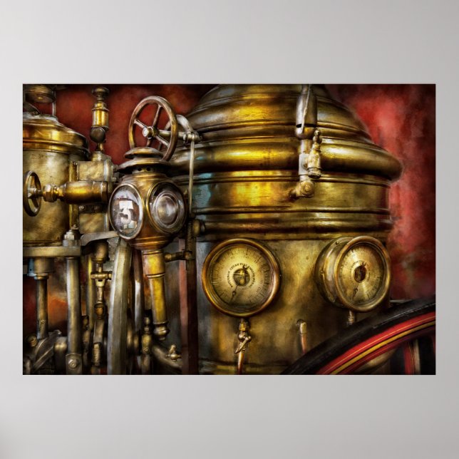Fireman - Der Dampfkessel Poster (Vorne)