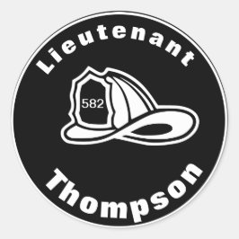 Fireman Hat Stickers