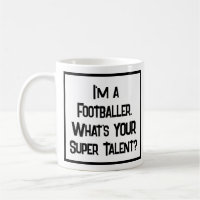 Fireman oder Football Super Talent. Tasse