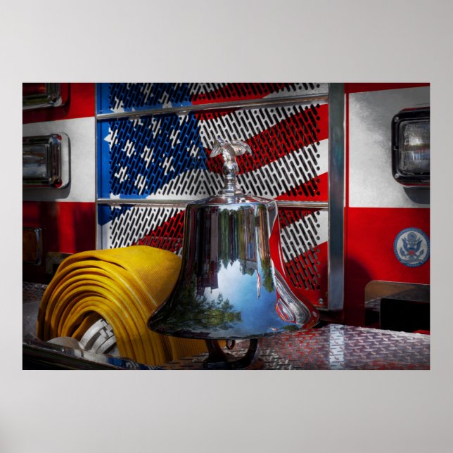 Fireman - Red Hot Poster (Vorne)