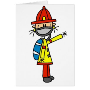 Fireman-Strichmännchen