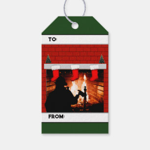 Fireman Weihnachtsgeschenke Tags Geschenkanhänger