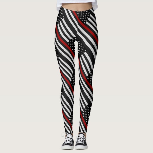 FIREMEN AMERICA LEGGINGS (Vorderseite)