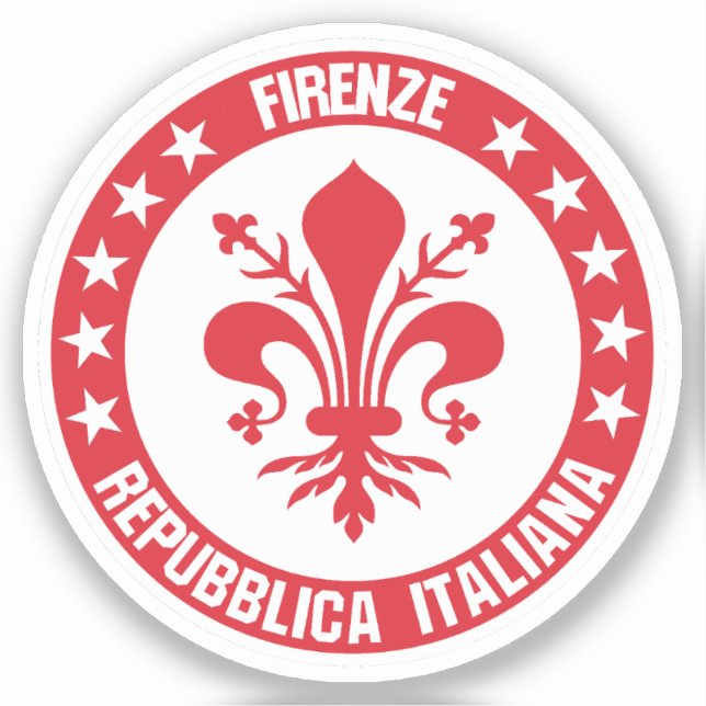 Firenze Aufkleber (Vorderseite)