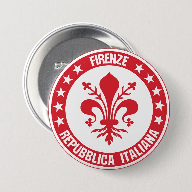 Firenze Button (Vorne & Hinten)