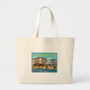Firenze Grand Hotel Mediterraneo Jumbo Stoffbeutel