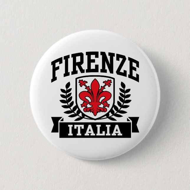 Firenze Italia Button (Vorderseite)