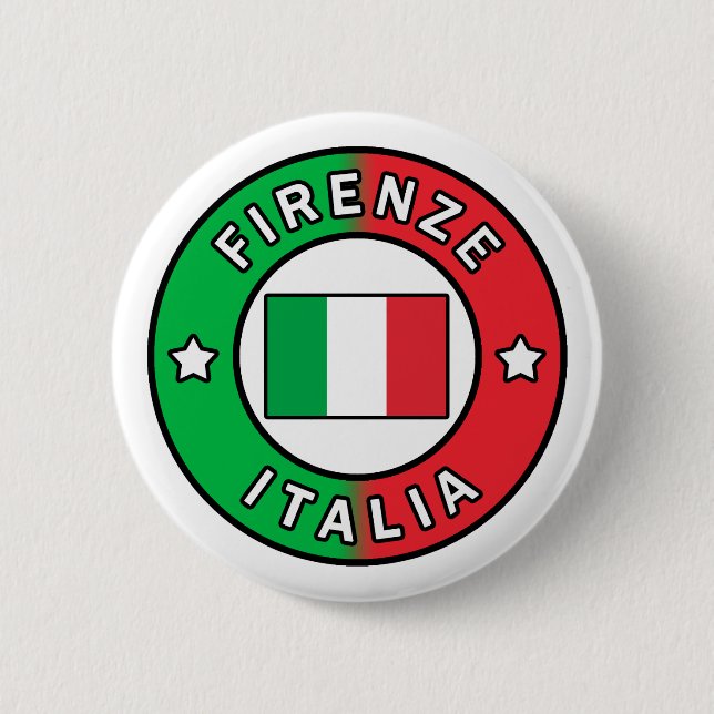 Firenze Italia Button (Vorderseite)