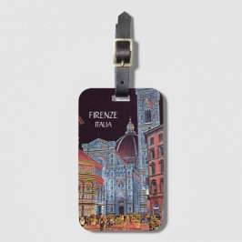 Firenze Italia Europa Duomo Travel  Gepäckanhänger