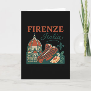 Firenze Italia Souvenir Florenz Italien Essen Und Karte