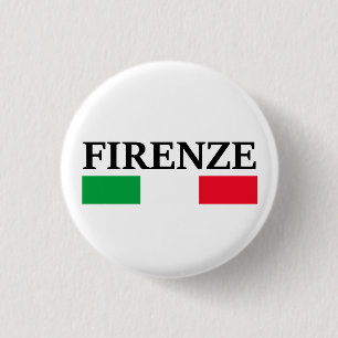 Firenze Italien Button