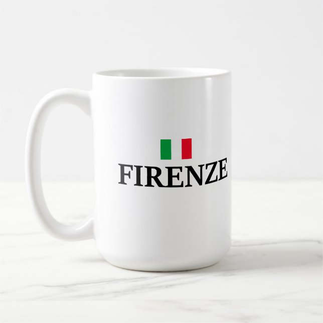 Firenze Italien Kaffeetasse (Links)