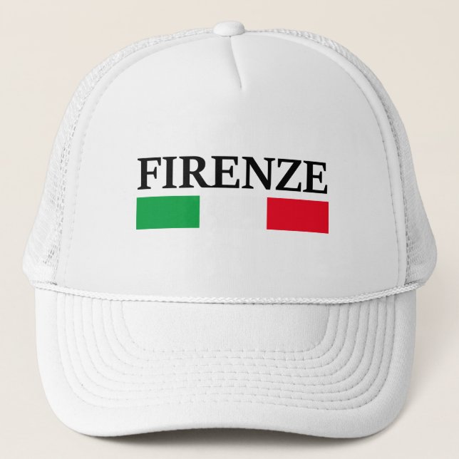 Firenze Italien Truckerkappe (Vorderseite)