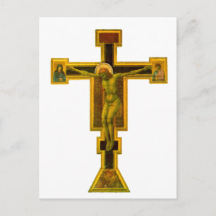 Firenze Santa Maria Novella, Crucifix Postkarte