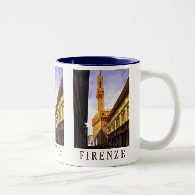 Firenze Zweifarbige Tasse (Rechts)