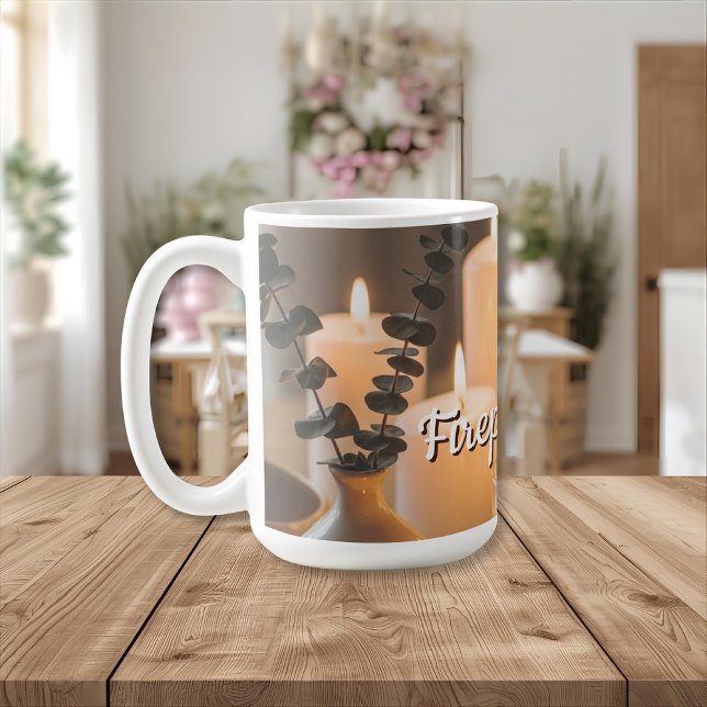 Fireplace Vibes Ceramic Mug | Cozy Cabin Mug  Kaffeetasse (Von Creator hochgeladen)