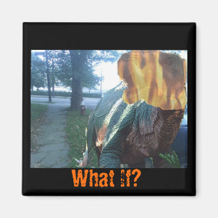 Firery Dino, was wenn? Magnet