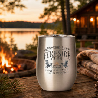 Fireside Club Deerwood Lake Thermischer Wein