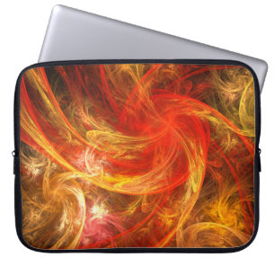 Firestorm Nova Abstrakt Art Laptop-Sieb Laptopschutzhülle