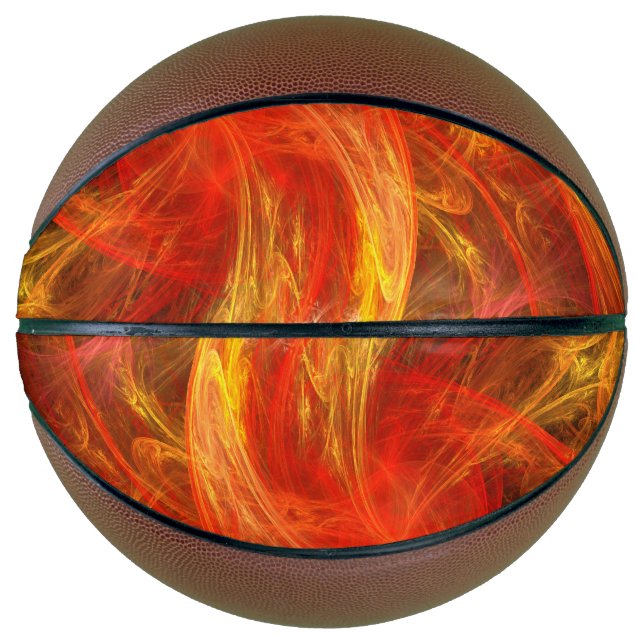 Firestorm Nova Abstrakte Kunst Basketball (Vorderseite)