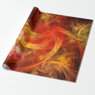 Firestorm Nova Abstrakte Kunst Geschenkpapier